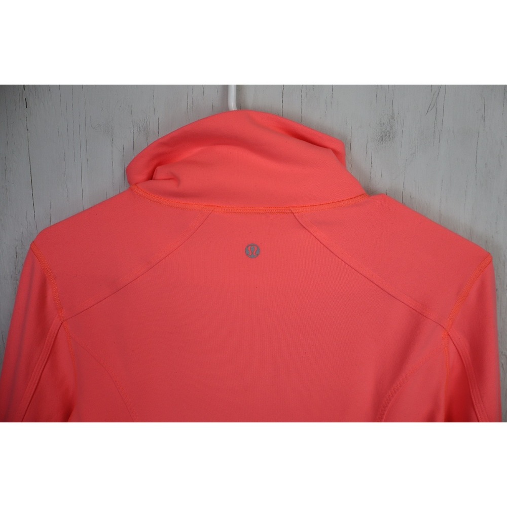 Lululemon Nice Asana Yoga Jacket Pink Womens Size 10 W4C02S Very Light Flare - Picture 6 of 7